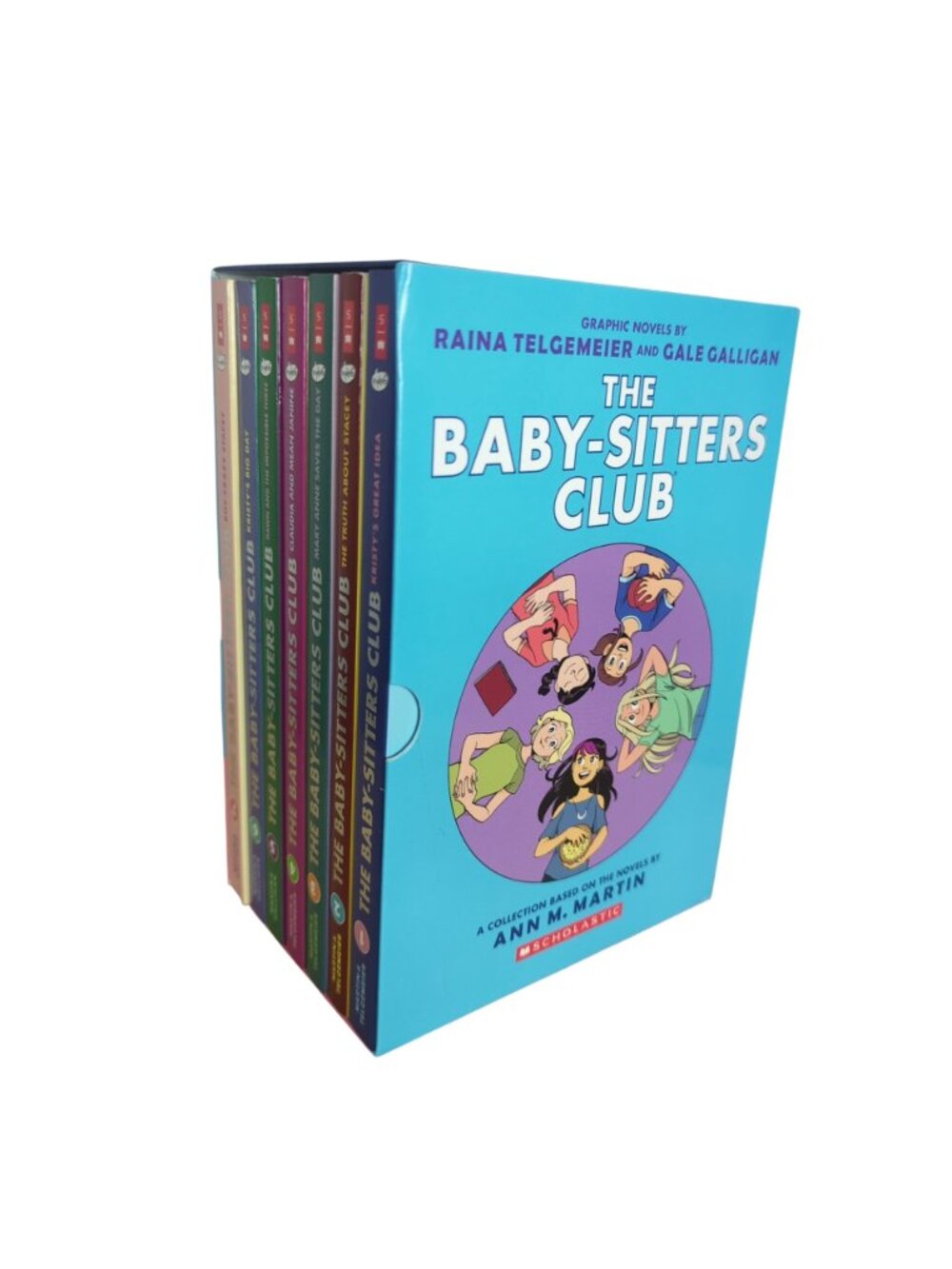 Baby-Sitters Club Graphix Box Set Books 1-7 Ann M Martin ISBN 9781338603637 - Picture 5 of 11
